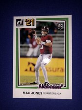 Mac Jones Donruss rookie RC Pink Foil Patriots 2021