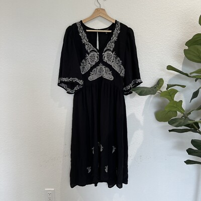 lucky embroidered dress Umgee Striped Colorful Embroidered Trim Cami Dress – THE LUCKY COWGIRL main image 0