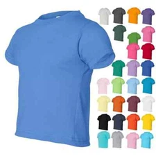 Rabbit Skins Kids Tees Tops Toddler Short Sleeve T-Shirt 3301T