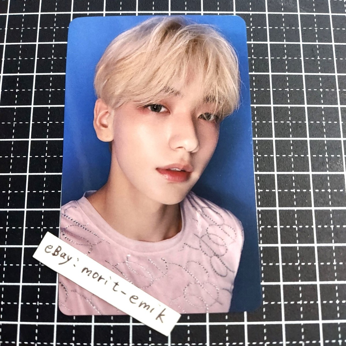 SOOBIN TEMPTATION Weverse Lucky Draw official photo card TXT