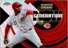 2022 Topps Update #GN-64 Hunter Greene Generation Now Rookie RC Cincinnati Reds