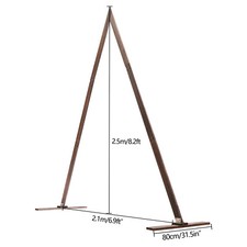 8.2ft Vintage Wood Wedding Arch Backdrop Flower Stand Rack Background Decor Prop