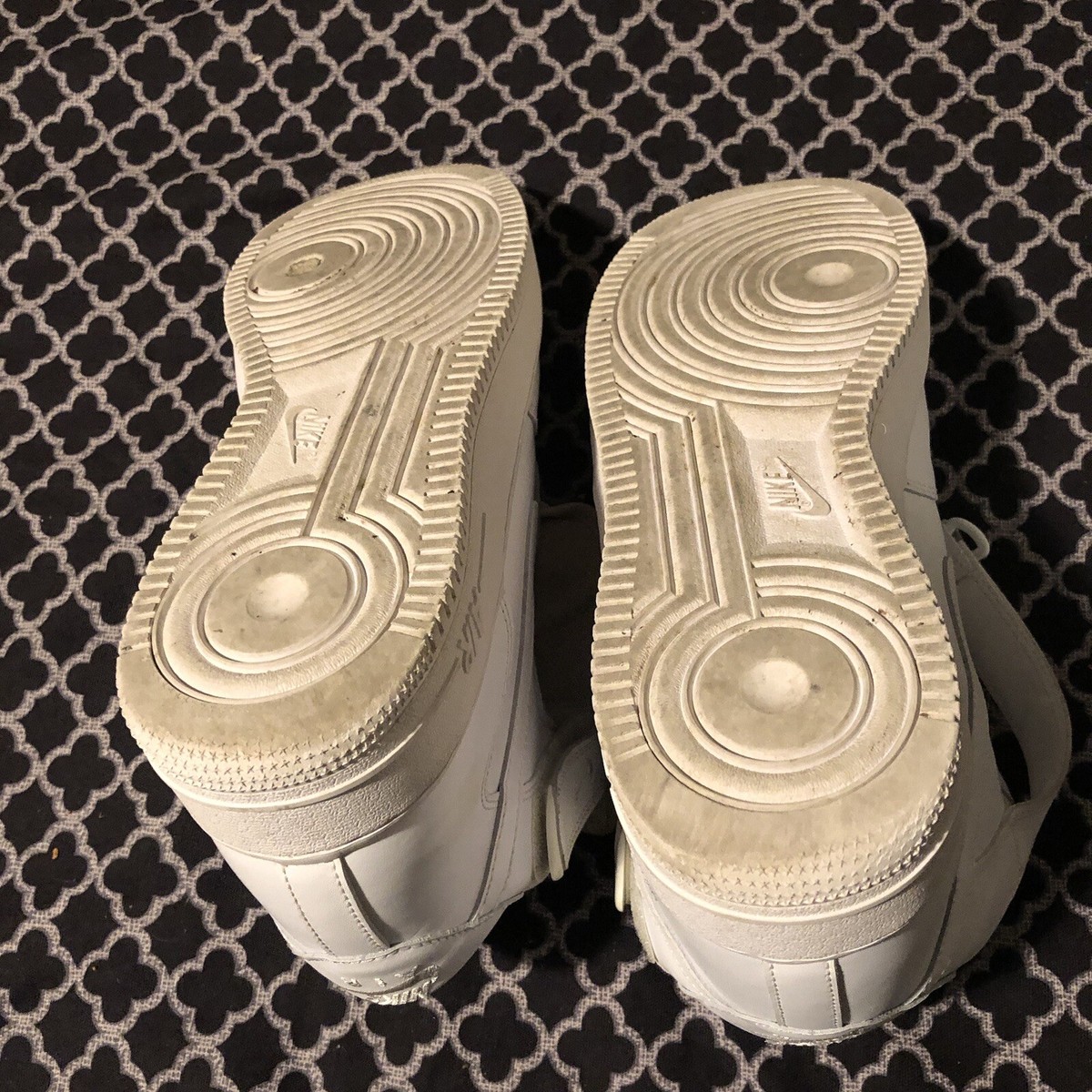 公式正規品!★AIR FORCE1 MID TRIPLE WHITE LEATHER Nike Air Force 1 One Mid Triple White Leather Original