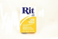 Rit Dye Powder Golden Yellow Clothing, Fabric, Plastic, All Purpose Dye Ritdye 