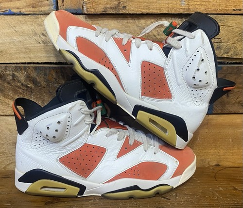 Air Jordan 6 Gatorade Like Mike White Größe 10,5 US 44,5 EU 384664-145 ohne Innensohle - Bild 3 von 10