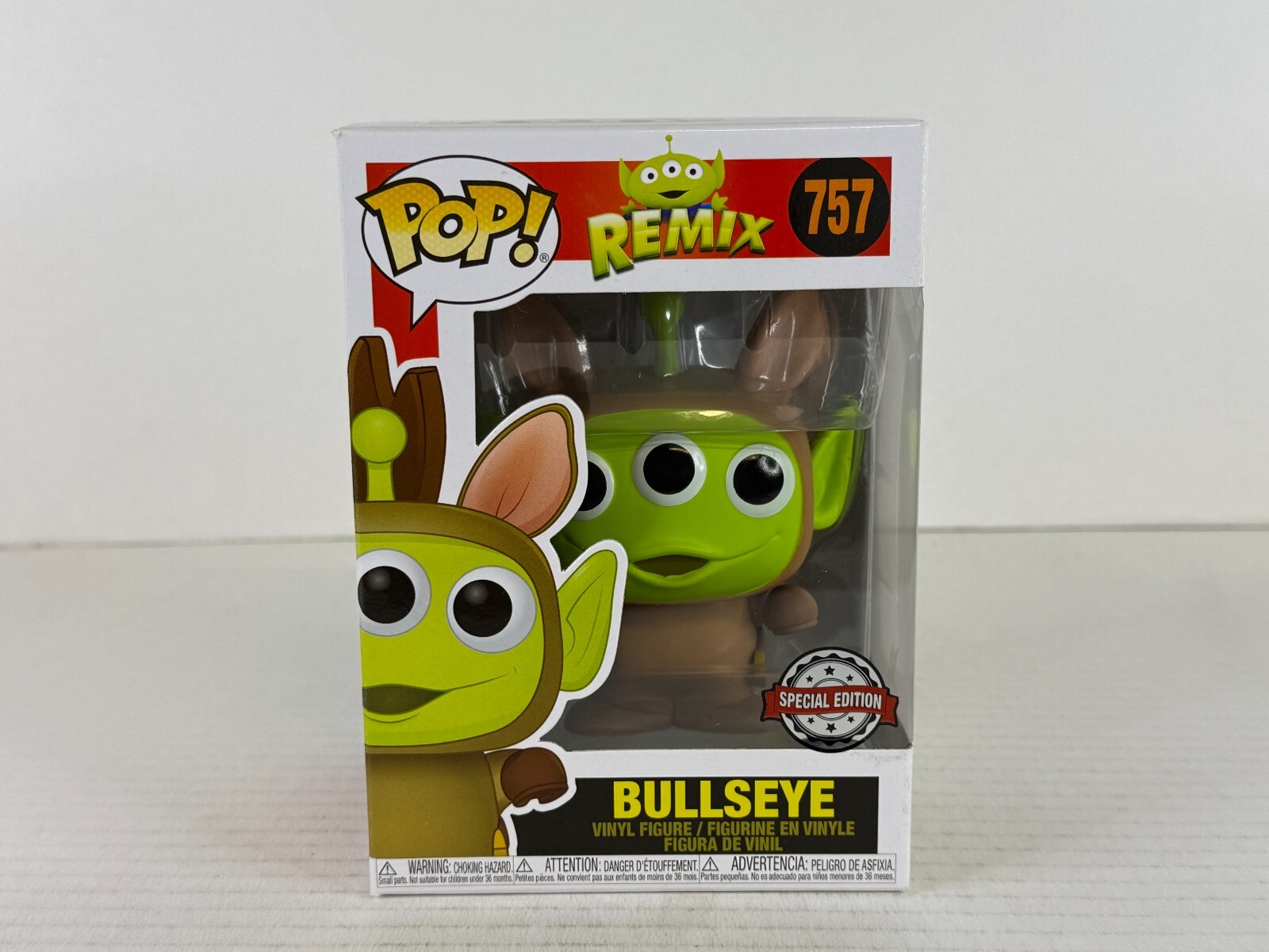 Vinilo Funko Pop - Disney - Remix - Bullseye - #757