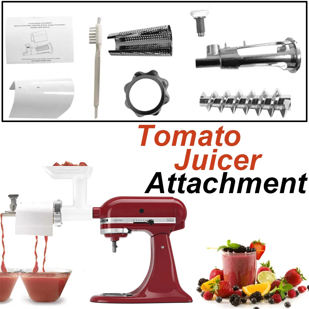 Tomato Juicer Attachment For Kitchenaid Grinder Model FGA Mixers Juice  Extractor