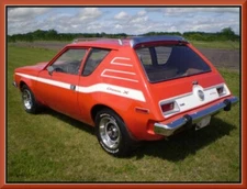 1973 AMC GREMLIN X - V8, Toolbox / Locker / Refrigerator Magnet, TOP QUALITY