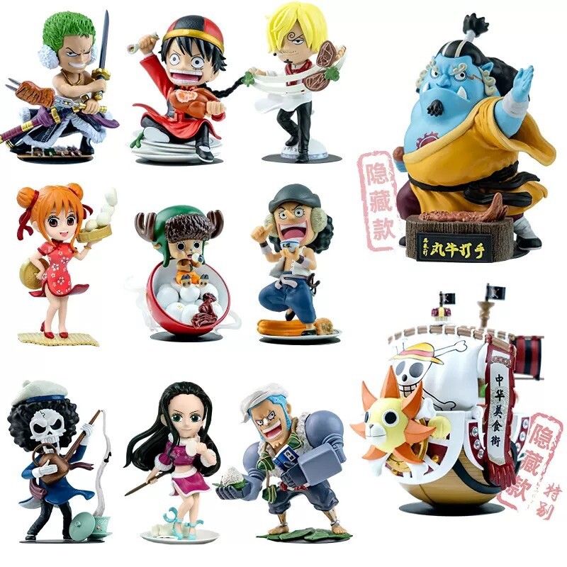 One Piece Chinese Cuisines Street Series Sealed 8 Pcs Blind Box | eBay