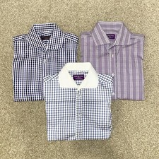 Baubridge  Kay Dress Shirt Size 38 100 Cotton
