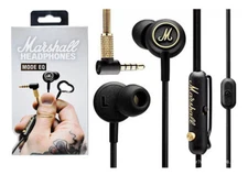 Marshall Mode EQ Earphones Wired 3.5mm Headphones In-Ear Earbuds with Microphone