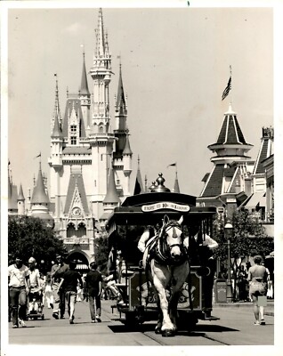 LG919 1977 Original Photo WALT DISNEY WORLD MAGIC KINGDOM MAIN - Main Image