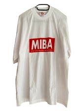 T shirt Wei&szlig; mit Werbung Gr.XL Neu Verpackt