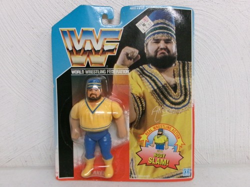 VINTAGE WWF - HASBRO - AKEEM - ACTION FIGURE - MOC...