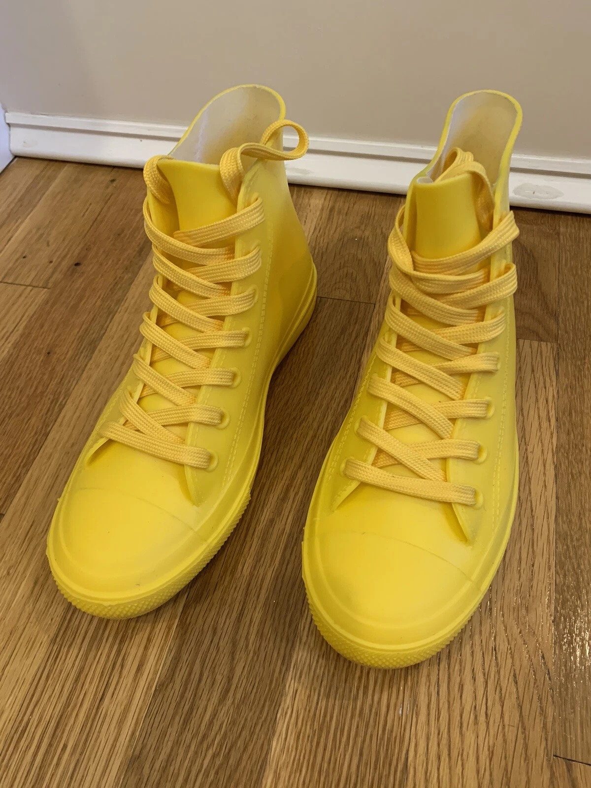 CONVERSE Stivali da pioggia unisex stringati in gomma sneaker 7