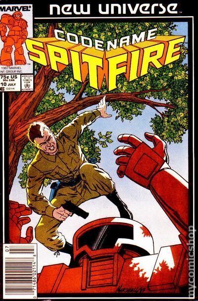 Spitfire and the Troubleshooters #10 VF 1987 Stock Image