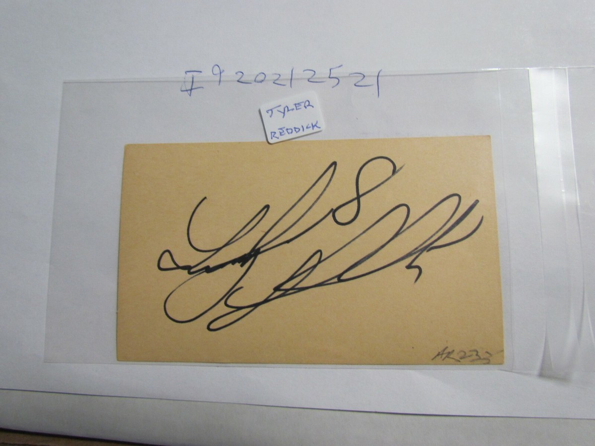 Tyler Reddick signed Postcard | eBay