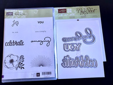 Stampin' Up AMAZING YOU Stamps 8 CELEBRATE YOU 3 Dies BUNDLE-New/Retired