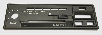 Blende  für Autoradio LE Mans Electronic Cassette Becker Neu NEW