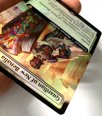 MTG Guardian of New Benalia *FOIL EXTENDED ART* Dominaria MTG Guardian of New Benalia *FOIL EXTENDED ART* Dominaria