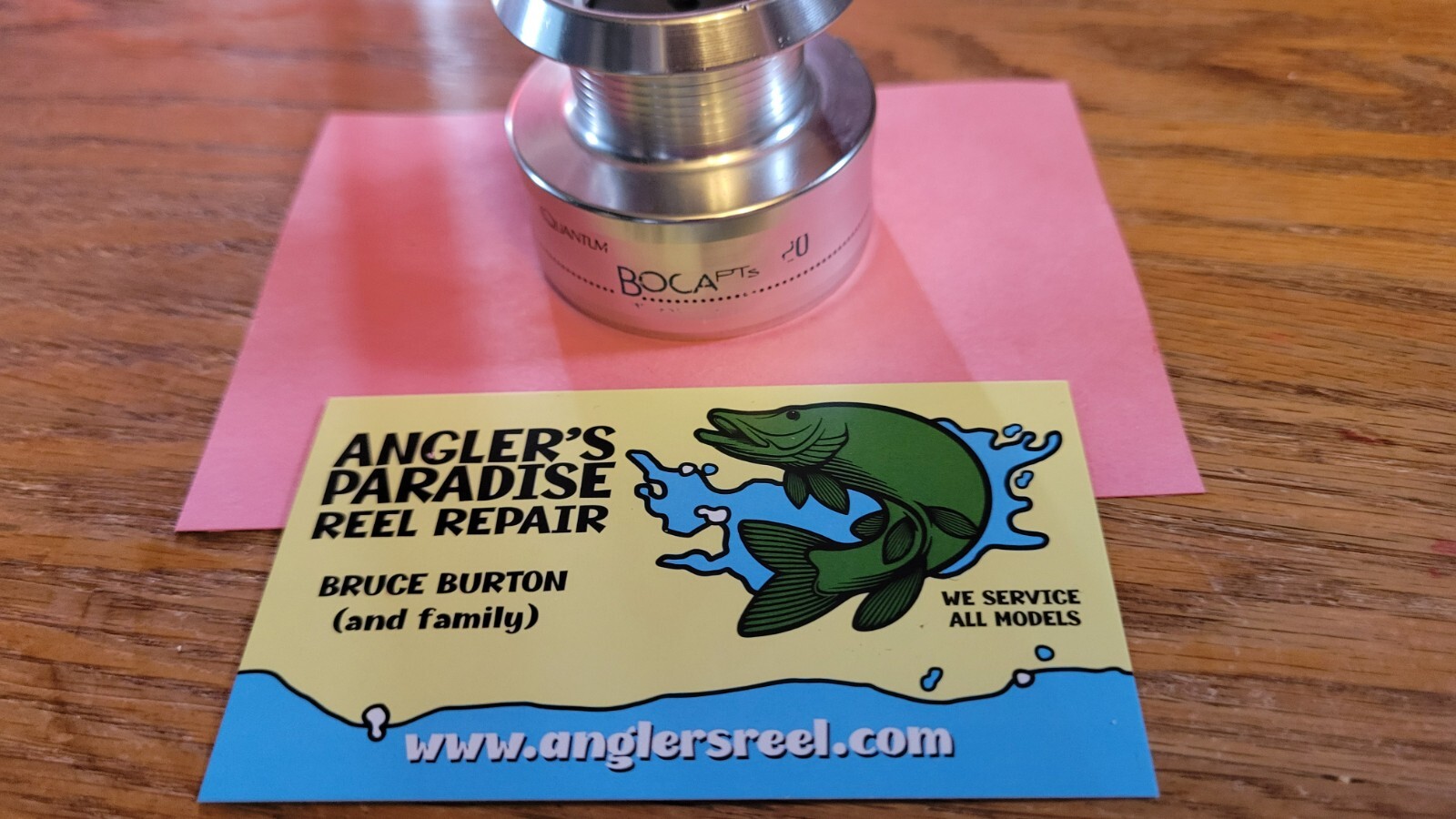 Quantum reel parts (spool Boca BSP 20 PTS)