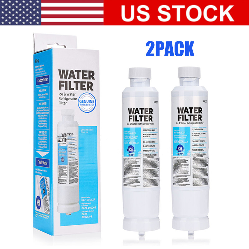 2 PACK Genuine Samsung DA2900020B HAFCIN/EXP Refrigerator Water