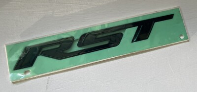 2019-2023 Chevrolet Tahoe Suburban Gloss Black Tailgate RST Emblem OEM