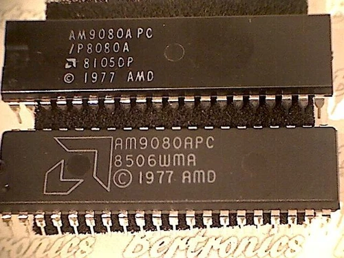 AM9080APC  ( P8080A )  [10pcs]  IC  AMD  DIP-40  (you get 10 pcs.)