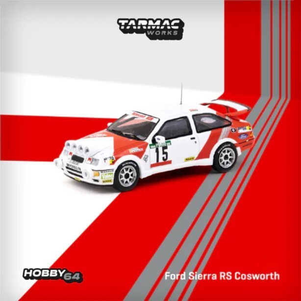 IXO Tarmac 1:64 Ford Sierra RS Cosworth No.15 Rallye De Portugal Vinho 1988