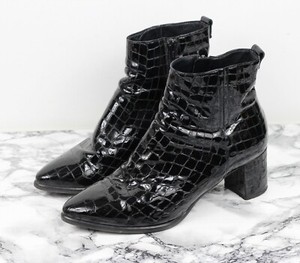 russell and bromley black ankle boots