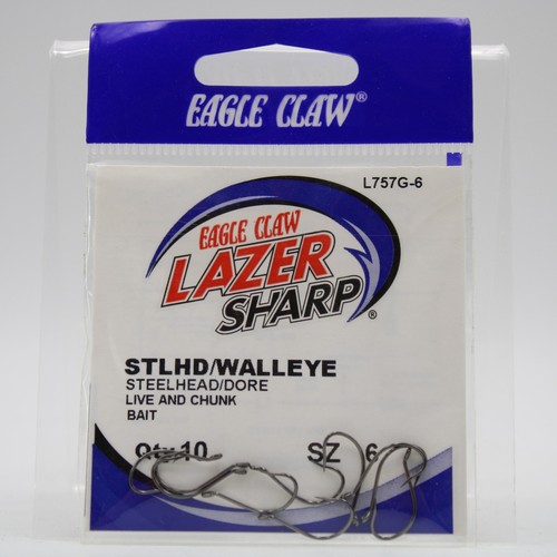 Eagle Claw Lazer Sharp Finesse Weedless Jig Black - tienda de