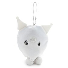 Sanrio Halloween Ghost Glow in the Dark Plush Keychain / Kuromi