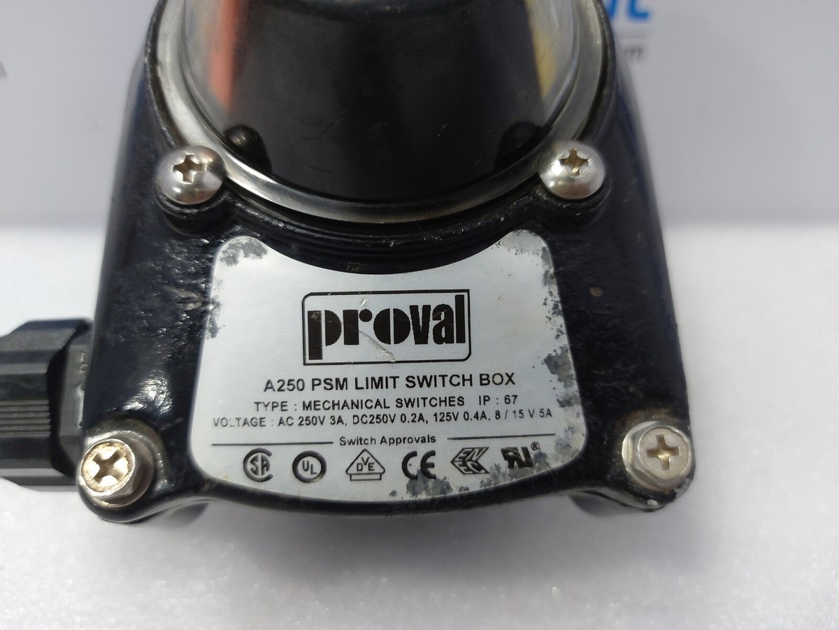 PROVAL A250PSM Limit Switch Box | eBay