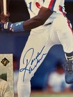 Rondell White Signed Beckett Magazine MON. EXPOS AUTO (Eric Karros Front Cover) — photo 2