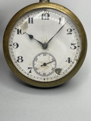 anonyme Taschenuhr für Ersatzteile Reparaturen 