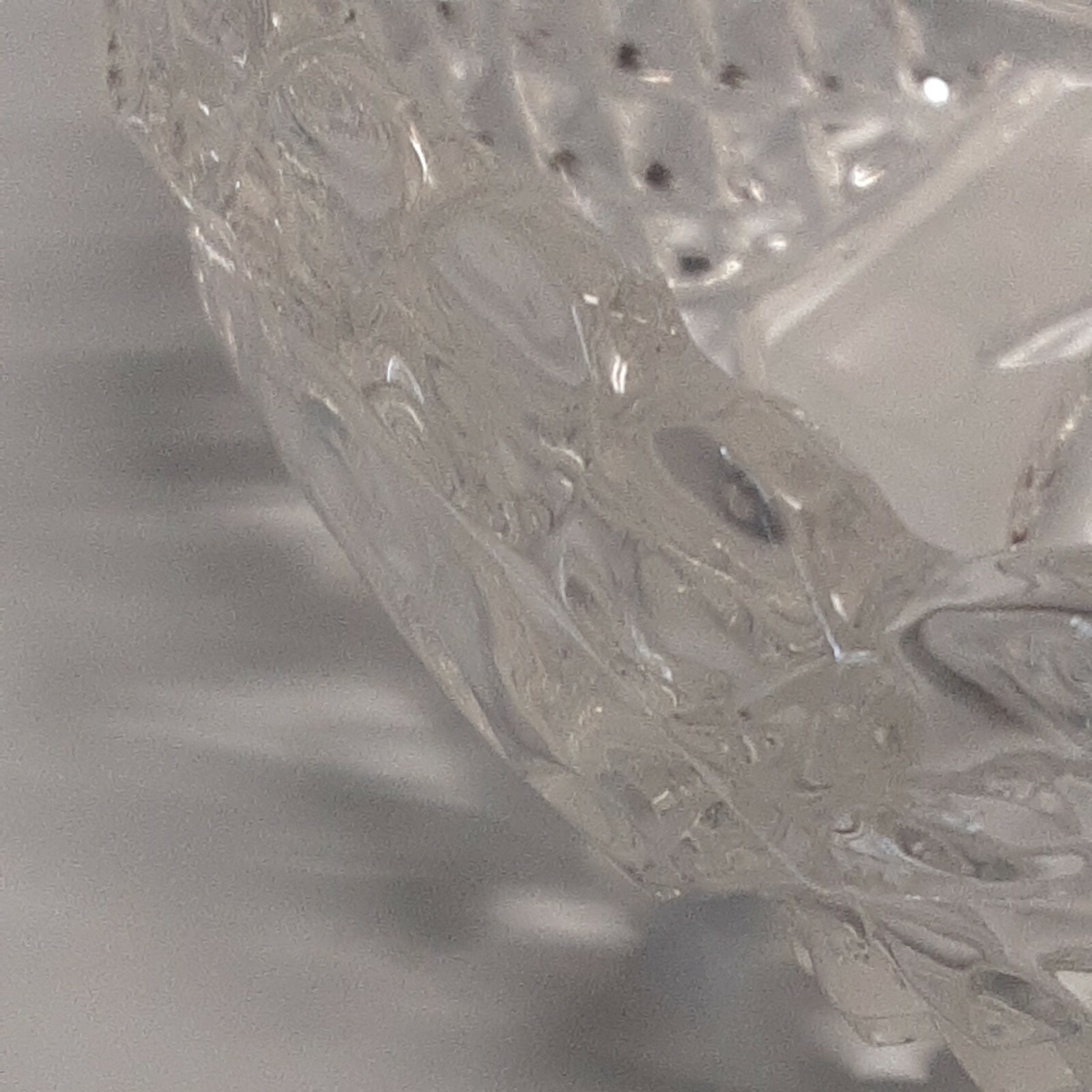 Vintage Crystal Glass Ashtray Dish Compote by Kristal Zajecar Yugoslavia