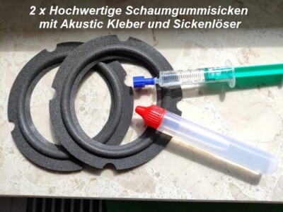 JBL Control 1g hochwertiges Schaumgummi Sicken Reparatur Set foam rings 115