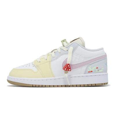 Nike Air Jordan 1 Low GS AJ1 Mushroom Kids Youth Women Casual