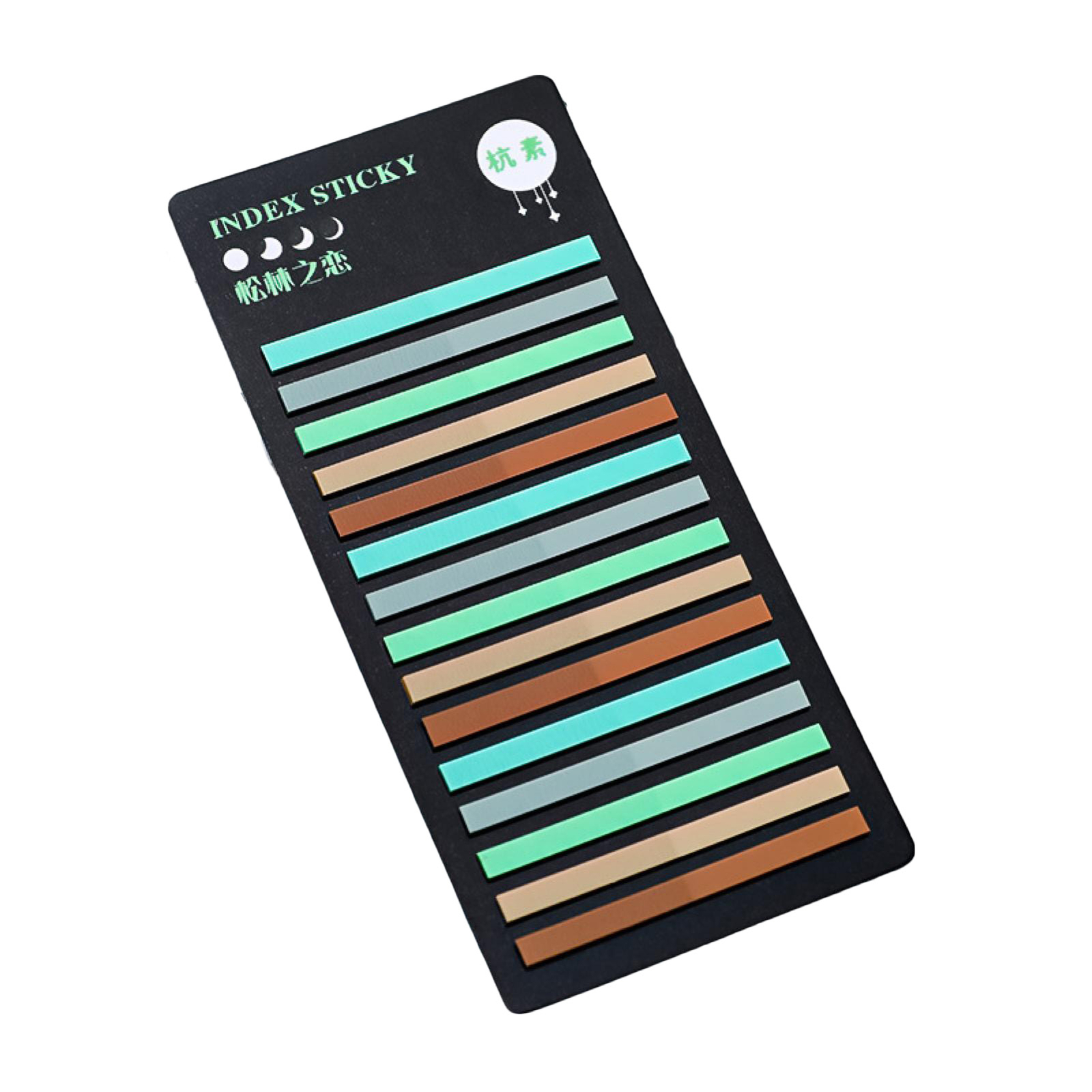 Fluorescent Sticky Notes Removable Markers for Stationery-image