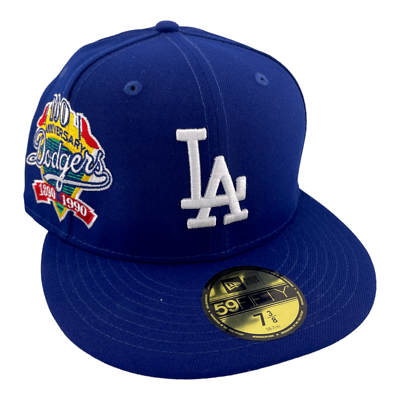 New Era Los Angeles Dodgers 100th Anniversary Patch Blue/Purple UV