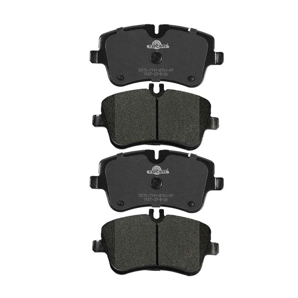 Pastillas de freno de disco cerámicas delanteras y traseras para Mercedes-Benz C230 C240 SLK280 SLK300 Foto 2 de 4