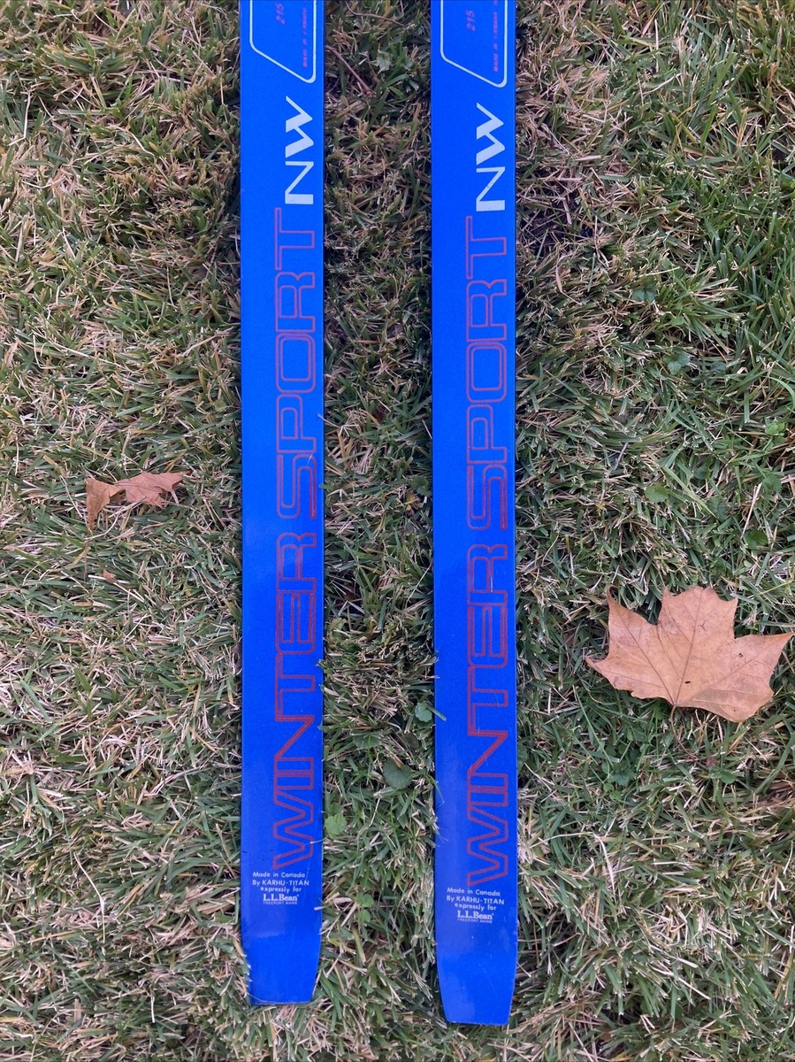 LL Bean Wintersport NW Cross Country Skis 210cm | eBay