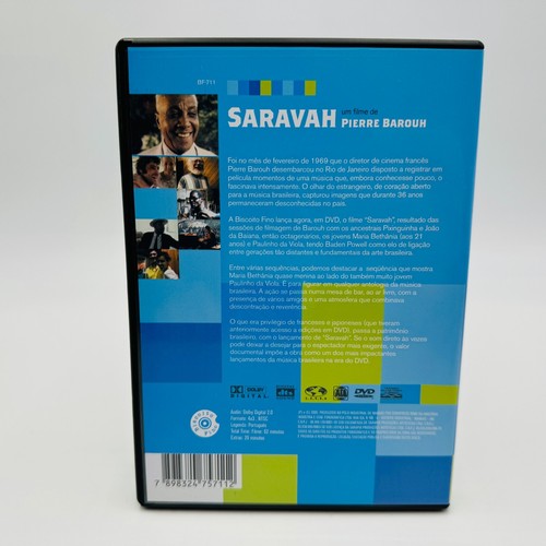 Saravah DVD Movie Film by Pierre Barouh 2005 Portuges Language w/ Extras - Picture 2 of 4