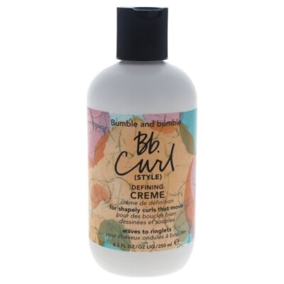 BUMBLE and BUMBLE Bb CURL Style Defining CREME 8.5 oz / 250 ml New