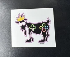 Goat USA Lot Of 3 Stickers OG Chuck Blue, USA Freedom Flag, & Gamer Controller