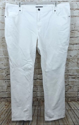 Faded Glory white jeans womens 24W 