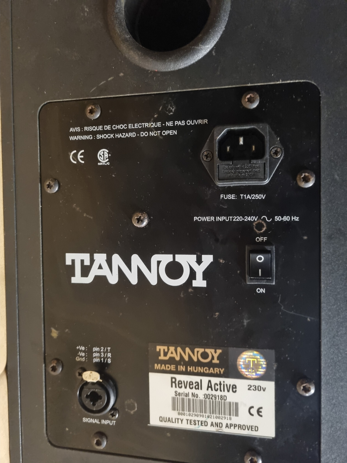 TANNOY REVEAL active studio monitors eBay