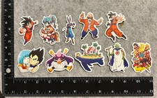 Lot of 10 Assorted Anime Dragonball DragonballZ Cartoon Stickers