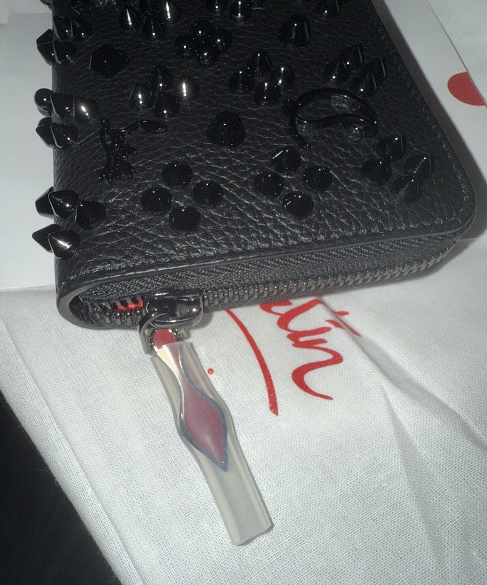 CHRISTIAN LOUBOUTIN Panettone Grained Calf Leather & Spikes