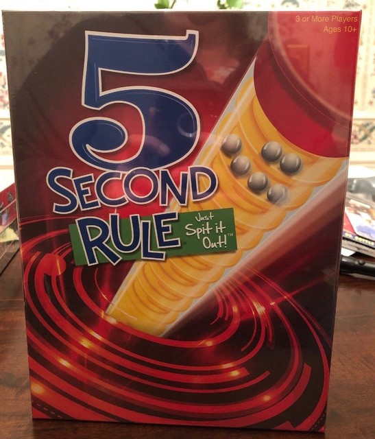 5 second rule quiz questions